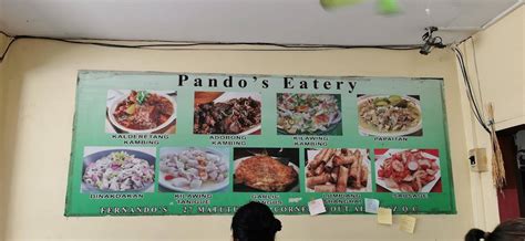 pandos eatery|PANDO'S EATERY FERNANDO'S .